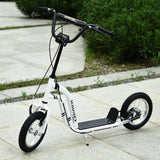 easycomfort easycomfort monopattino per bambini 5 regolabile doppi freni pneumatico gonfiabile