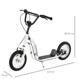 easycomfort easycomfort monopattino per bambini 5 regolabile doppi freni pneumatico gonfiabile