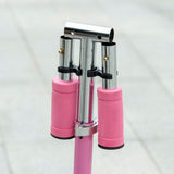 easycomfort easycomfort monopattino per bambini 3 7 anni pieghevole a 2 ruote e altezza regolabile 67x30x63687376 cm rosa