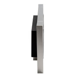 easycomfort easycomfort camino bioetanolo da parete con 2 bruciatori 110x54x14 5cm