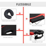 easycomfort easycomfort lettino massaggi portatile pieghevole e professionale in alluminio