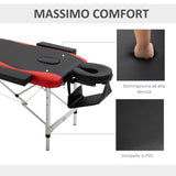 easycomfort easycomfort lettino massaggi portatile pieghevole e professionale in alluminio