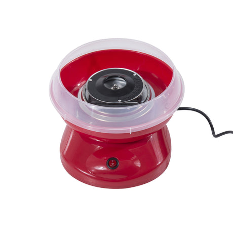 easycomfort easycomfort macchina per zucchero filato in pp acciaio inox e alluminio 450w 27 x 26 x 18cm rosso ean 8054111840804