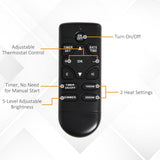 easycomfort easycomfort camino elettrico 10002000w effetto fiamma con led a 5 livelli e telecomando bianco