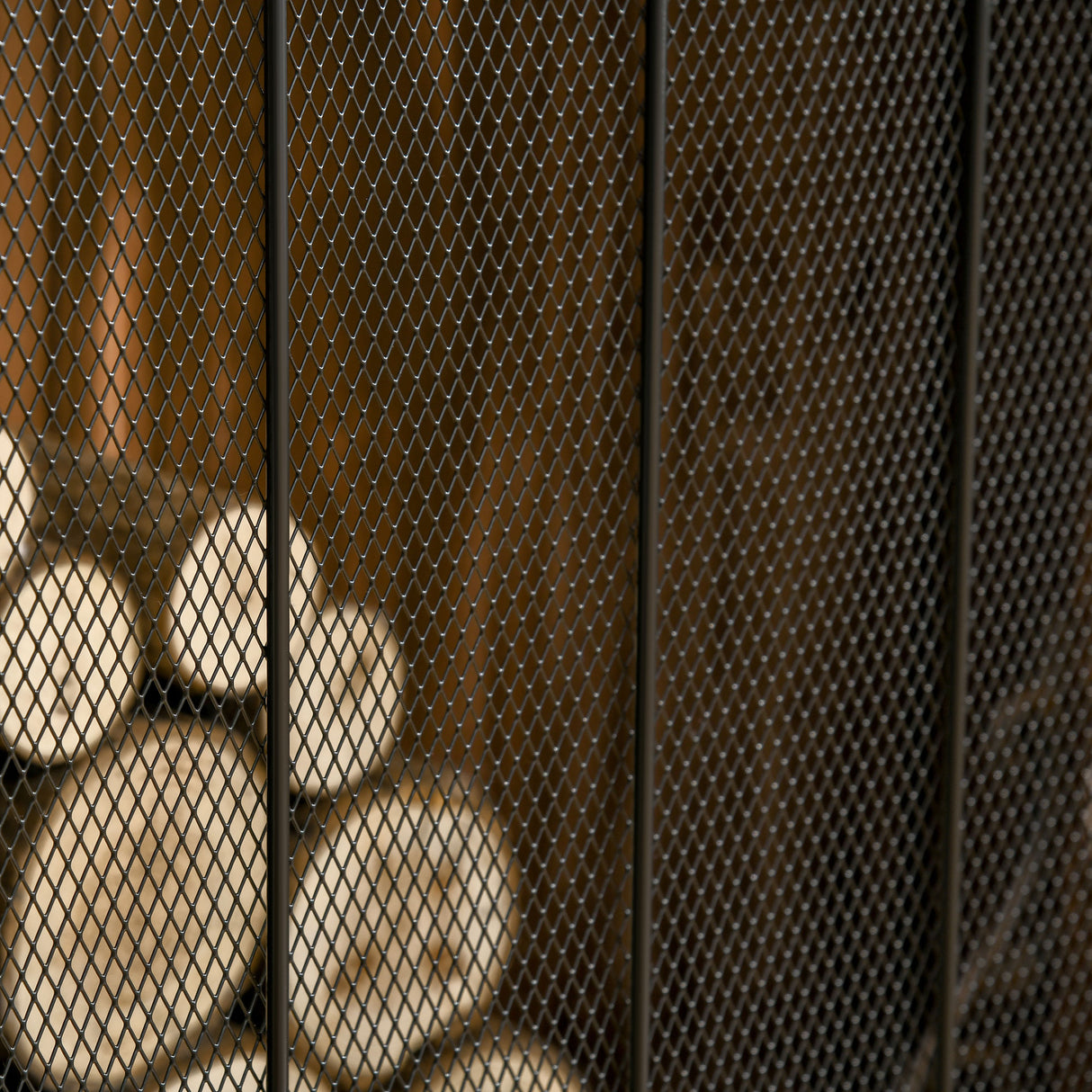 easycomfort parascintille caminetto con 3 pannelli pieghevoli   nero