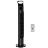easycomfort easycomfort ventilatore a colonna con telecomando fino a 5m oscillante 70 con 3 modalita e 3 velocita timer 7 5h 40w nero 18x78 5cm
