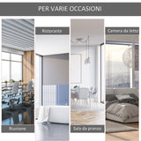 easycomfort easycomfort tenda avvolgibile parasole con manovella installazione a muro o soffitto 120x200cm beige