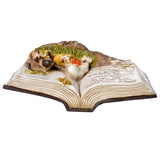 easycomfort easycomfort presepe di natale nativita con statuine 3d in resina 21 5x9 5x14cm