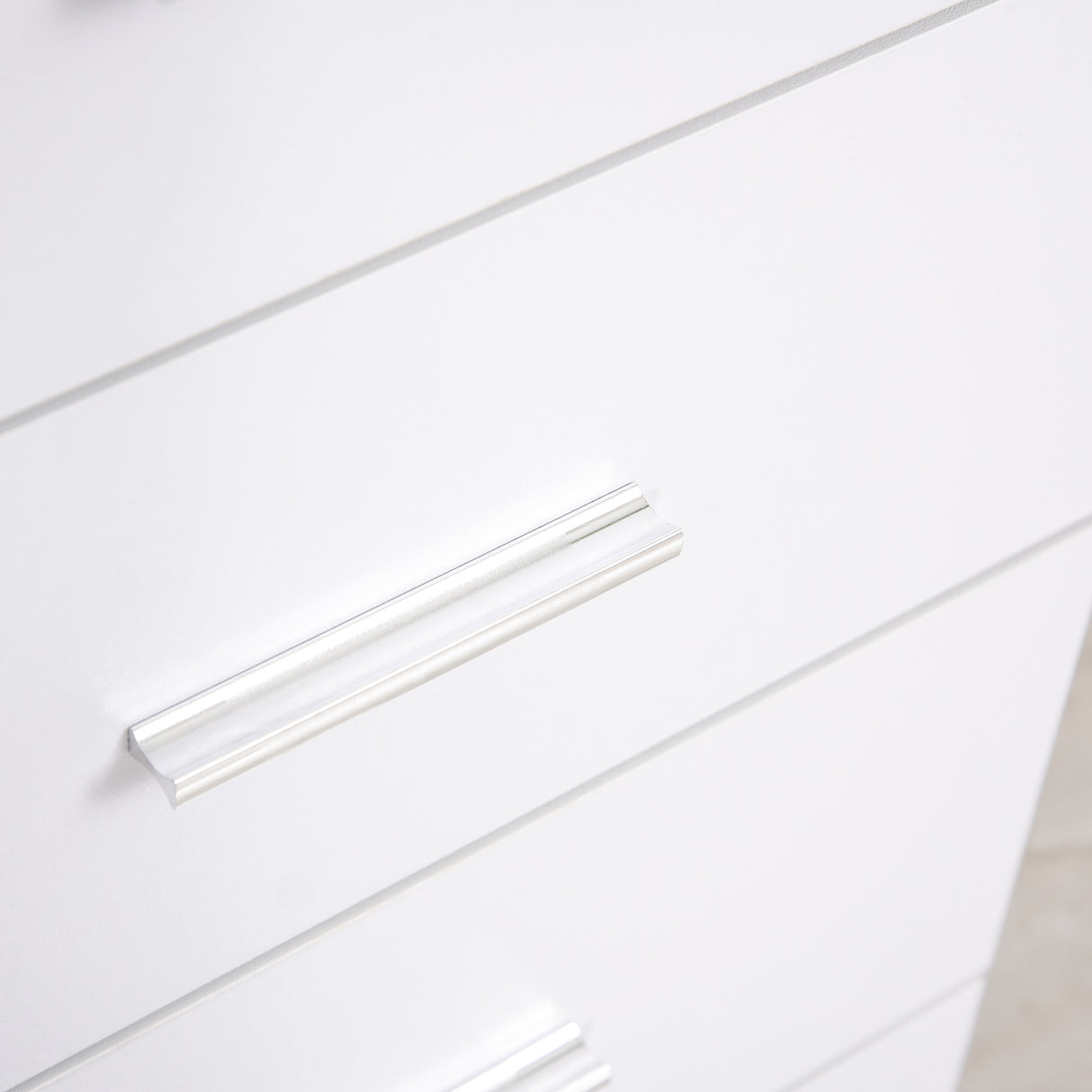 easycomfort easycomfort mobile con cassetti cassettiera in legno per camera cucina bagno 903573cm bianca ean 8054111847193