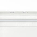 easycomfort easycomfort armadio guardaroba in truciolato bianco con appendiabiti e 2 cassetti scorrevoli per camere da letto 100x60x200 cm