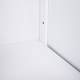 easycomfort easycomfort mobile da bagno con 4 cassetti e 1 armadietto ripiano regolabile a 3 altezze vernice ecologica anti ribaltamento in mdf bianco 56x30x83cm ean 8054144133799