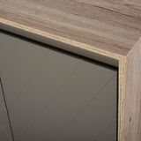 easycomfort easycomfort armadietto sottolavabo in mdf con ritaglio per lavandino con 2 ante e 2 mensole regolabili 60 x 30 x 60cm ean 8054111847827