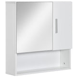 easycomfort easycomfort specchiera bagno in legno a 2 ante e ripiano aperto 54x15 2x55 3cm bianco