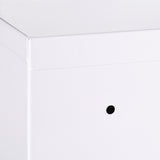 easycomfort easycomfort armadietto medicinali a 3 ripiani in acciaio inox con 2 chiavi e montaggio a parete 30x14x46 cm bianco