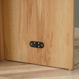 easycomfort easycomfort tavolo da pranzo pieghevole salvaspazio in legno 90x60x74cm quercia