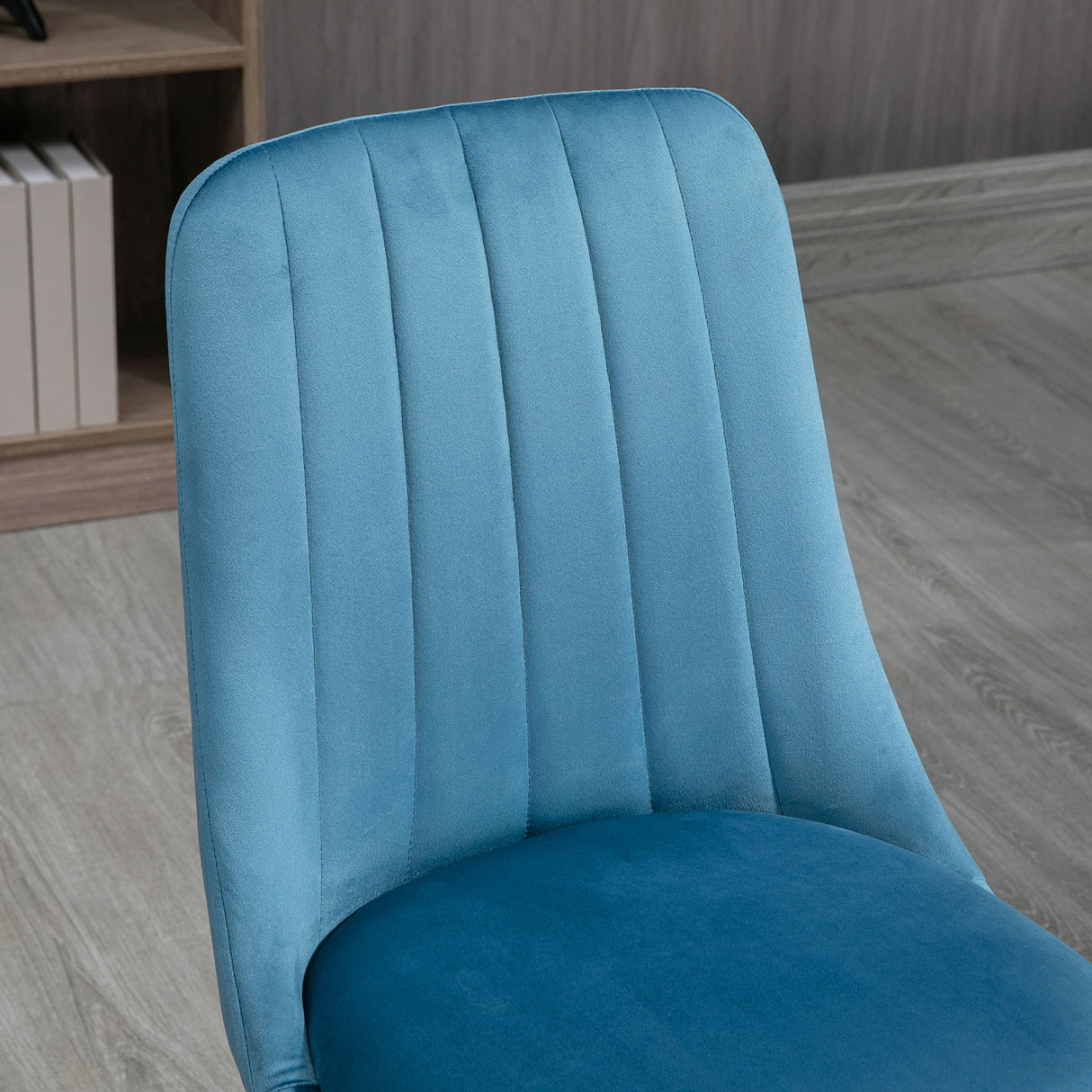 easycomfort easycomfort sedie da cucina imbottite set 4 pezzi in poliestere e acciaio 47x55x86 cm blu