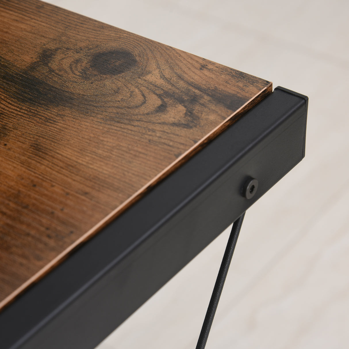 easycomfort easycomfort scrivania angolare reversibile per computer e pc in stile industriale per ufficio o camera in legno 155x115x91 5cm ean 8055776912721