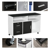 easycomfort easycomfort mobile porta stampante con cassetti mobiletto multiuso nero e bianco ean 8054144130248