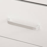 easycomfort easycomfort scrivania per camera o ufficio in legno con 2 cassetti e 2 chiavi 110x50x76cm bianco