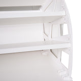 easycomfort easycomfort scarpiera portascarpe robusta design moderno 12 paia di scarpe sedile con cuscino da ingresso in legno truciolato 945 x 57 x 30 cm bianco ean 8054144131733