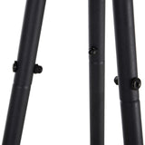 easycomfort easycomfort appendiabiti ad albero con 2 ripiani nero e marrone in metallo e legno ean 8054111843195