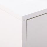 easycomfort easycomfort mobile scarpiera moderno per 12 paia di scarpe con 2 ante a ribalta e cassetto 76x26x110 cm bianco