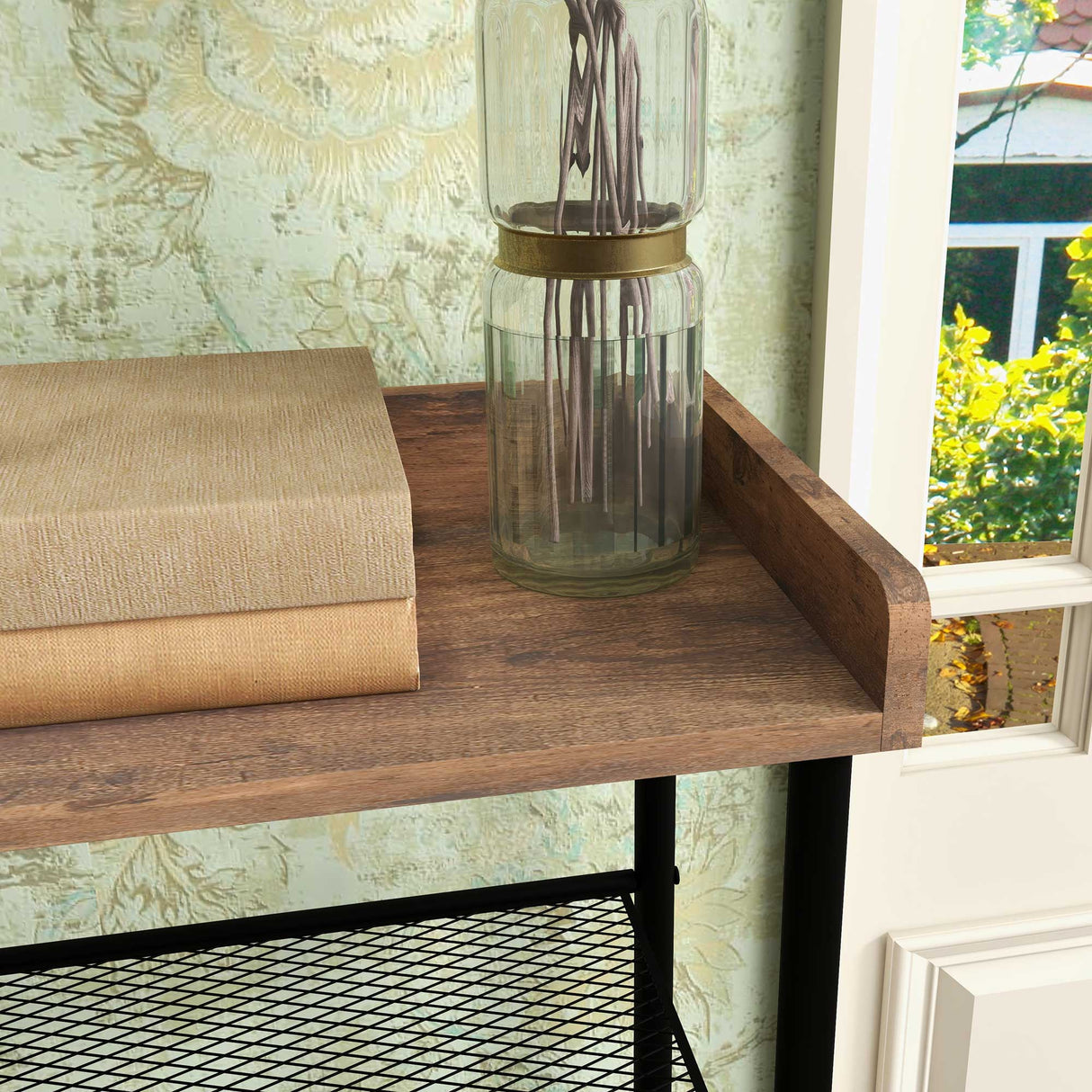 easycomfort easycomfort appendiabiti da terra a 6 ganci in truciolato e acciaio con mobile scarpiera portaoggetti 92 5x28 2x182 cm