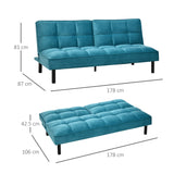 easycomfort easycomfort divano letto 3 posti con schienale reclinabile in velluto verde legno e acciaio