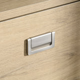 easycomfort easycomfort mobile tv 32 65 con ripiano rimovibile e armadietto con anta ribaltabile in mdf 163x40x38 cm color legno e nero