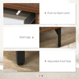 easycomfort easycomfort mobile porta tv fino 65 con 2 armadietti e 2 vani aperti in legno 150x40x56cm marrone