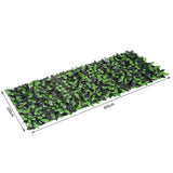 easycomfort easycomfort rotolo siepe sempreverde artificiale sintetica finta 1 3m recinzione