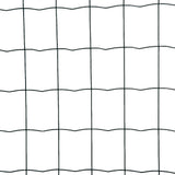 easycomfort easycomfort rete di recinzione in acciaio e pvc per spazi esterni rotolo da 25m e altezza 1 7m verde