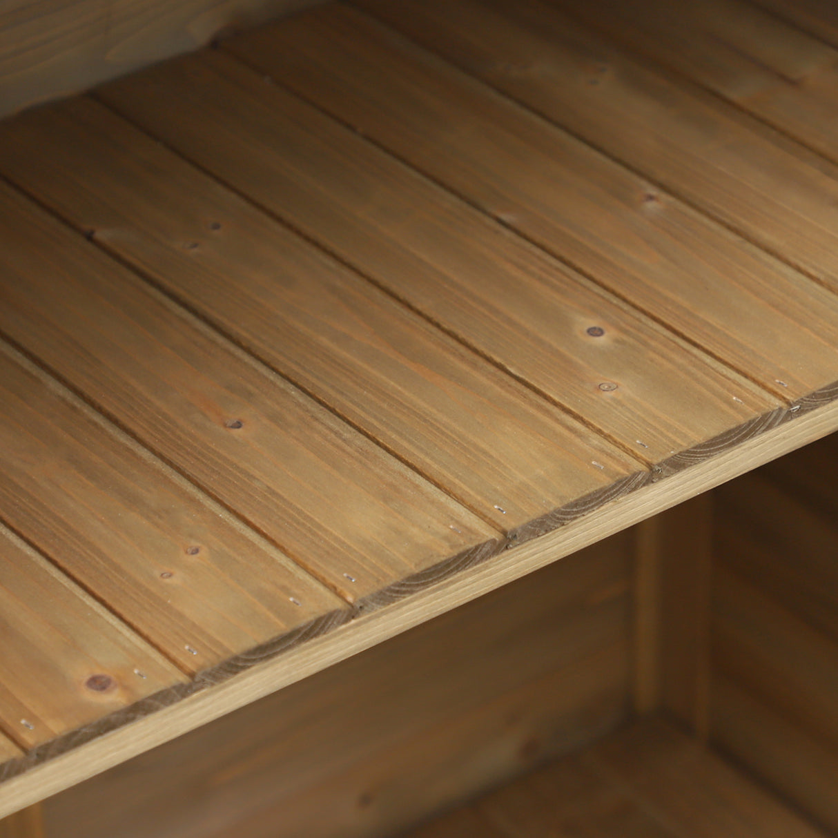 easycomfort casetta da giardino in legno di abete con tetto in bitume impermeabile 87x46.5x96.5cm