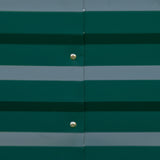 easycomfort letto per orto rialzato in metallo da esterno portapiante per fiori ed erbe 241x90 5x30cm