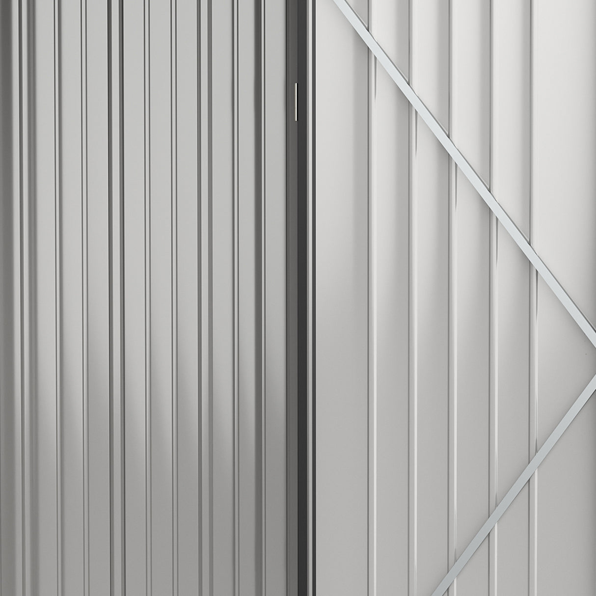 easycomfort easycomfort casetta da giardino porta utensili in lamiera acciaio con serratura 161 5x94 5x196cm nero