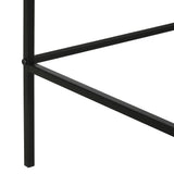 easycomfort easycomfort scaffale portapiante con 3 ripiani e pannello verticale per piante rampicanti in metallo nero