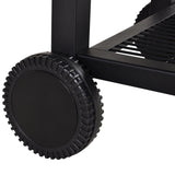 easycomfort easycomfort forno per pizza barbecue a carbonella in acciaio inox 50x36x160cm