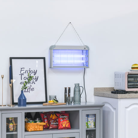 easycomfort easycomfort lampada antizanzare 30w 48.5x8.5x26.5cm