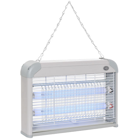 easycomfort easycomfort zanzariera elettrica 20w elettroinsetticida da esterno e interno con lampada antizanzare a led per 60m