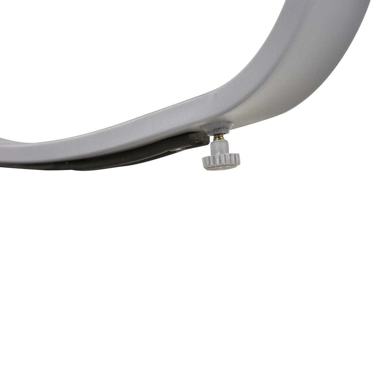 easycomfort sedia a dondolo da giardino impermeabile e antiruggine nera