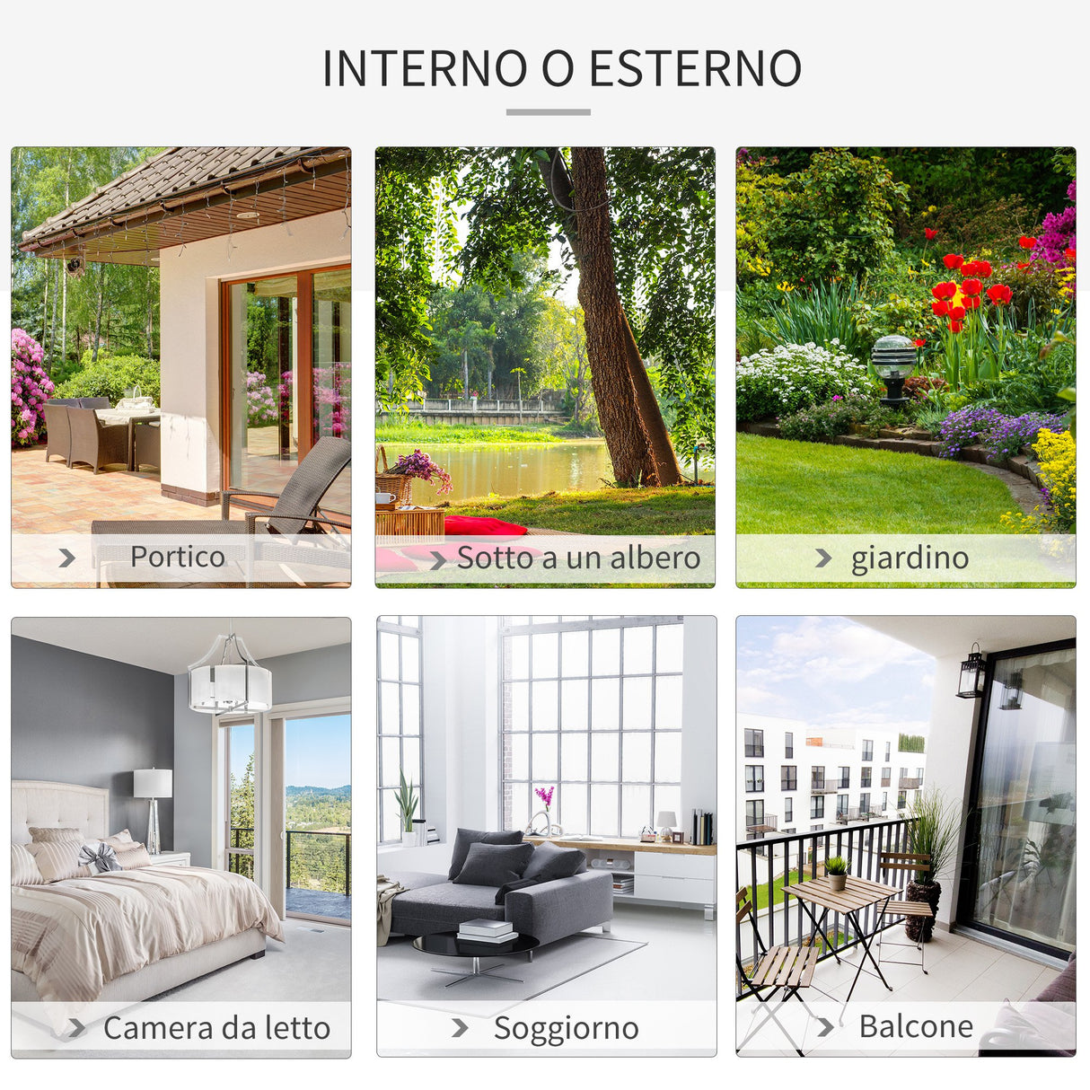 easycomfort sedia sospesa in poliestere e macrame per interni ed esterni crema