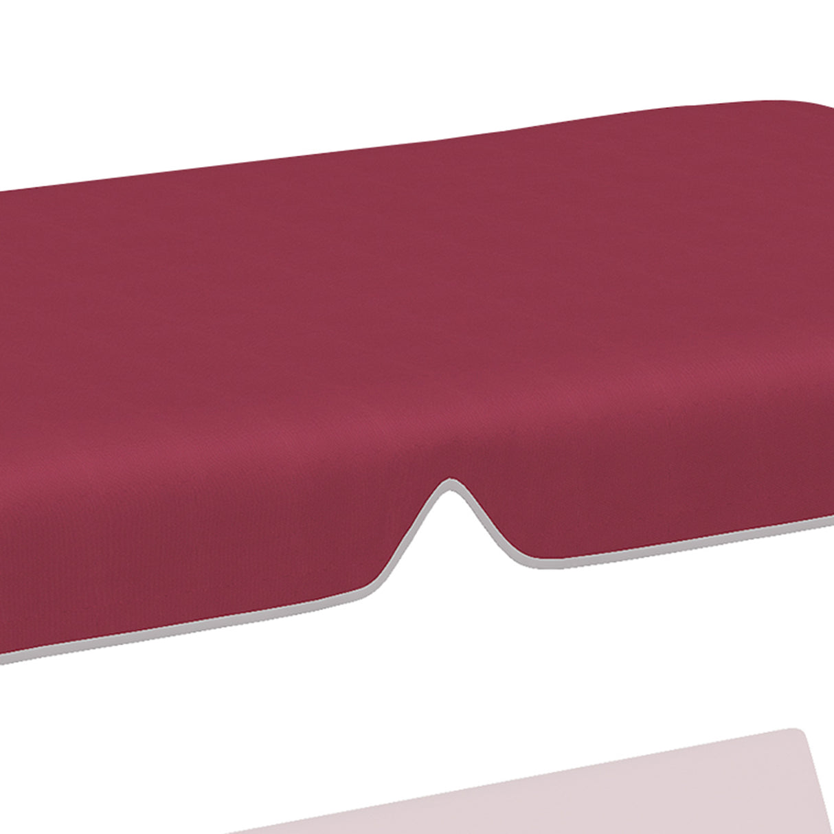 easycomfort tettuccio di ricambio per dondolo in poliestere con protezione uv50+ 192x144cm rosso