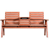 easycomfort easycomfort panchina in legno da giardino abete 2 3 posti convertibile 160x70x85cm