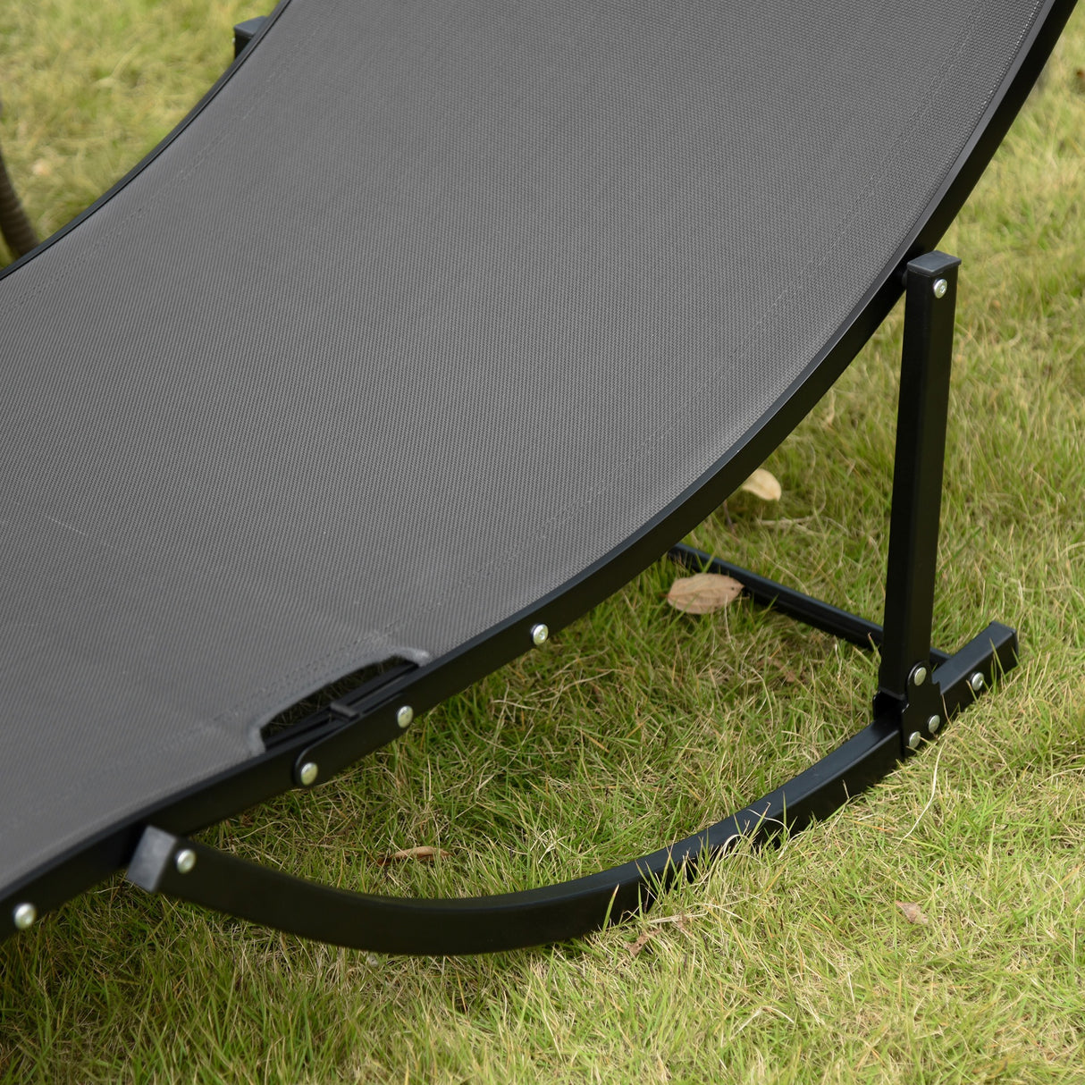 easycomfort set 2 sdraio da giardino pieghevoli lettino prendisole in alluminio e textilene 61x165x63cm