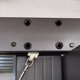 easycomfort gazebo pergola da giardino 3x3m con tenda retrattile in alluminio e poliestere bianco crema