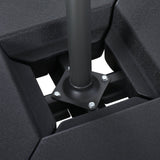 easycomfort easycomfort base per ombrelloni 4 mattonelle da riempire con acqua o sabbia