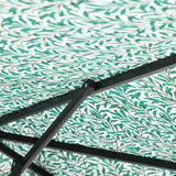 easycomfort ombrellone da giardino 3x2.5 m in metallo a 2 sezioni con 8 stecche e copertura in poliestere