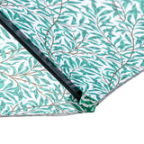 easycomfort ombrellone da giardino 3x2.5 m in metallo a 2 sezioni con 8 stecche e copertura in poliestere