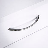 easycomfort easycomfort scrivania per pc ergonomica con mensole armadietto cassetto e piano tastiera estraibile bianca 120x60x74cm ean 8054111849340