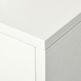 easycomfort easycomfort tavolo scrivania salvaspazio per camera e ufficio scrivania con cassetti e ruote postazione di lavoro doppia o singola 100x36x88cm bianco